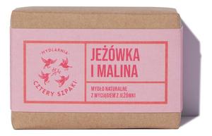 Натуральное мыло «Четыре скворца, эхинацея и малина», 110 г, Cztery szpaki