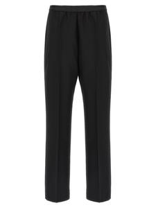 Шерстяные брюки MAISON MARGIELA, черный