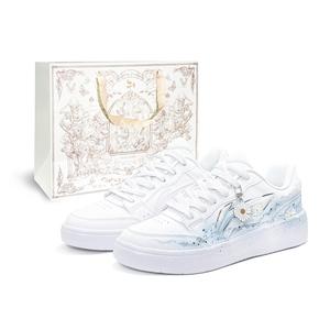 LINING Кроссовки для скейтбординга Acer Truncatum, износостойкие, увеличивающие рост, низкие, мужские, белые, синие