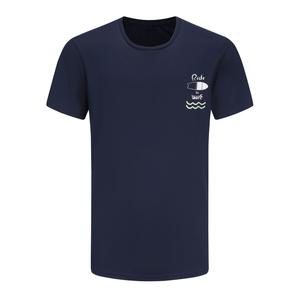 Футболка мужская темно-синяя DECATHLON