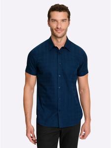 Рубашка с короткими рукавами темно-синего цвета WITT WEIDEN