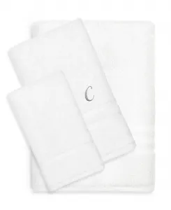 Набор из 3 банных полотенец Denzi из турецкого хлопка с индивидуальным дизайном Linum Home, C