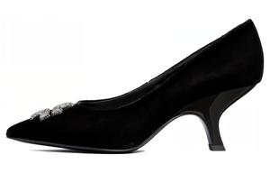 Туфли на высоком каблуке женские черные Tory Burch