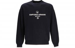 Свитер мужской морской синий EMPORIO ARMANI