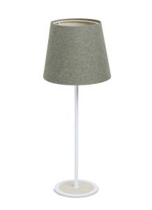 Настольная лампа BPSKoncept Boho bell I, серо-зеленый - экрю