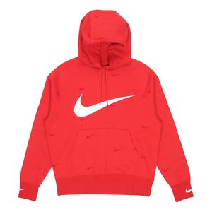 Толстовка Nike Athleisure Casual Sports hooded Fleece Lined Red, красный