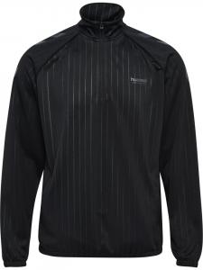 Hummel Мужская толстовка на молнии Hmlstripe, черная