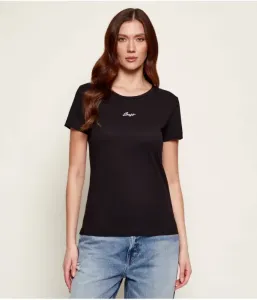 Футболка C_Elove_embro slim fit Boss Orange, черный