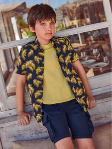 Тканевые шорты Mayoral, синий