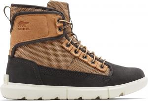 Мужские водонепроницаемые ботинки Sorel Ankeny II Mid, черный/желтый/коричневый
