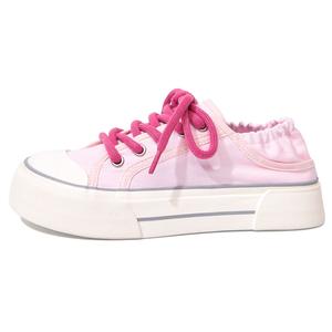 Женские розовые Feiyue Антискользящие износостойкие низкие кеды