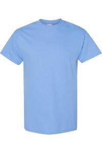 Футболка Gildan Mens из плотного хлопка с короткими рукавами, цвет carolina blue