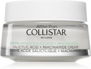 Успокаивающий крем Attivi puri salicylic acid + nicinamide с салициловой кислотой Collistar, 50 мл