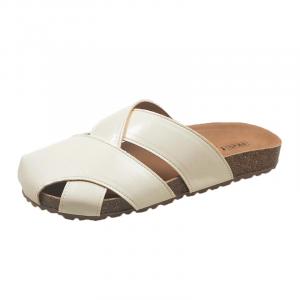 Сандалии женские с закрытым носком, устойчивые к истиранию и скольжению Puppytown, Silver