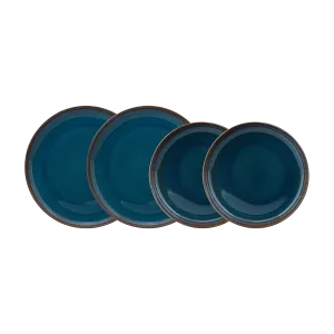 Набор тарелок Villeroy & Boch Crafted Denim, 4 предмета, синий