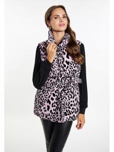 Faina Жилет сиренево-черного цвета