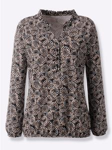 WITT WEIDEN Черная футболка с принтом