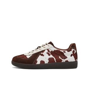 Низкие женские скейтерские кеды BELLE, коричневый