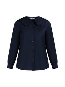 DreiMaster Женская блузка темно-синего цвета