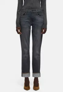 Узкие джинсы 7 For All Mankind, Black