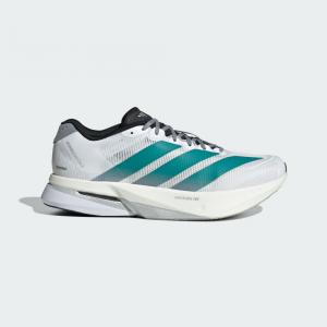 Кроссовки Adidas Adizero Boston 13 Shoes, цвет Cloud White/Pure Teal/Grey