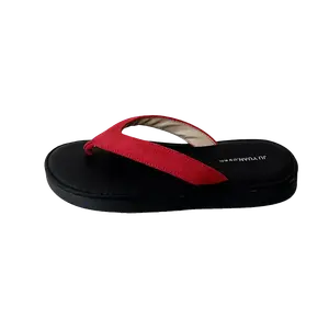 TAFN Женские красные шлепанцы, устойчивые к истиранию