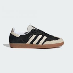 Кроссовки Adidas Samba OG Shoes, цвет Core Black/Wonder White/Silver Metallic
