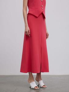 Длинная юбка BGN, красный