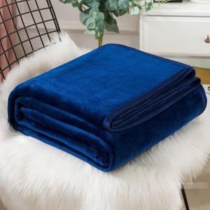 Disney Плед из кораллового флиса 200х230 см, темно-синий