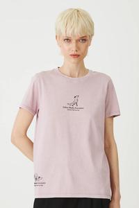 Хлопковая футболка Medicine, розовый