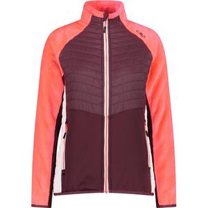 Под курткой женская куртка гибрид Cmp, цвет burgundy