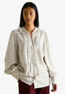 Блузка harper прямого кроя с ворсом Joules, Check