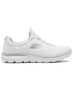 Женские повседневные широкие кеды Summit-Artistry Chic от Finish Line Skechers, белый