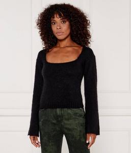 Свитер Pinko с добавлением мохера и шерсти, черный