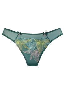 Стринги LASCANA, зеленый