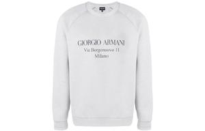 Свитер мужской серый GIORGIO ARMANI