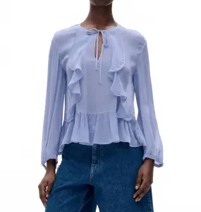 Блузка Mikaela цвета "Буря" Baum Und Pferdgarten