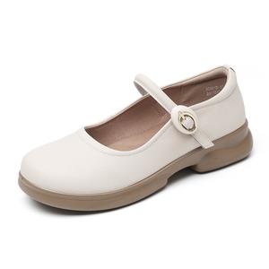 Cigna Коллекция Casual Мэри Джейн на массивном каблуке женские экрю, цвет Ecru