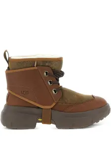 Ботинки JLD на шнуровке Ugg, коричневый