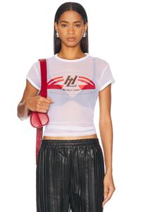 Футболка Logo Slim Helmut Lang, White