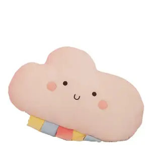 Плюшевая кукла Yula Cloud Dolls высотой 32см/34см/35см/38см Fluffy bear, розовый