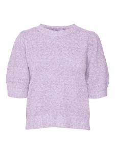 Тонкий вязаный свитер VERO MODA Sweater VMDOFFY, сиреневый
