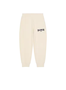 Спортивные штаны Balmain Varsity, бежевый