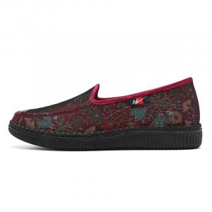 DOUBLE STAR 88 Дышащие нескользящие повседневные туфли на низком ходу с амортизацией для женщин красные, цвет Red