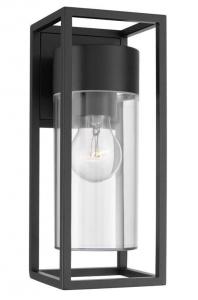 Настенный светильник на улицу Ambia Garden, 13,8x11x27 см, черный