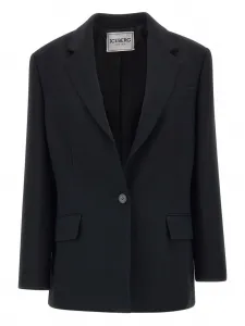 Однобортный блейзер с заостренными лацканами Iceberg, черный