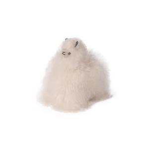 Ручное плетение Alpaca Velvet, плюшевые куклы Mythical Creature Dolls высота 15см длина 15см INJOI, белый