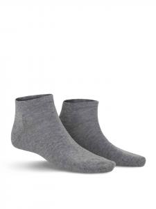 Носки-кроссовки Fresh Up с регулирующим климат эффектом, серебристо-меланжевого цвета. Kunert