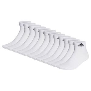 ADIDAS Носки унисекс, упаковка из 12 тонких пар длиной до щиколотки