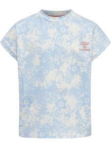 Рубашка "Inez T-Shirt S/S" синего цвета Hummel